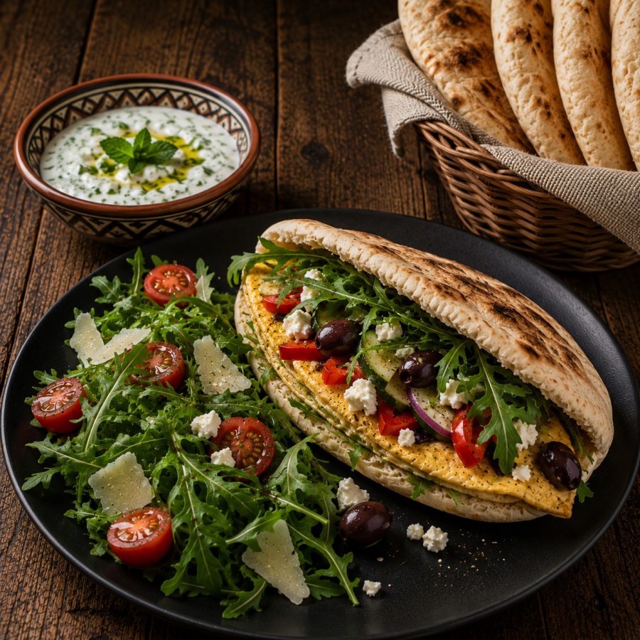 Pita méditerranéenne